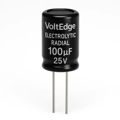 Product Veyra Digital Electrolytic Radial Capacitor model 033034094496584E3F5 Image