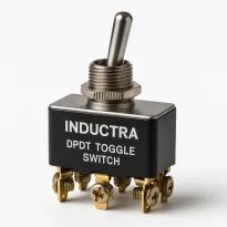 Product Axion Industrial DPDT Toggle Switch model 6EDC06 Image