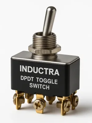 Axion Industrial DPDT Toggle Switch model 6EDC06
