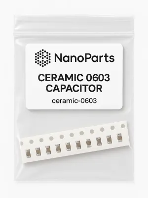 Zentrix Ceramic 0603 Capacitor model FEBDD8