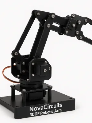 Proxima Circuits 3DOF Robotic Arm model 042553