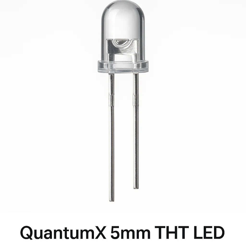 QIX 5mm THT LED model B077EE