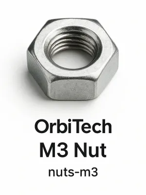 Delta Instruments M3 Nut model F1AFF8